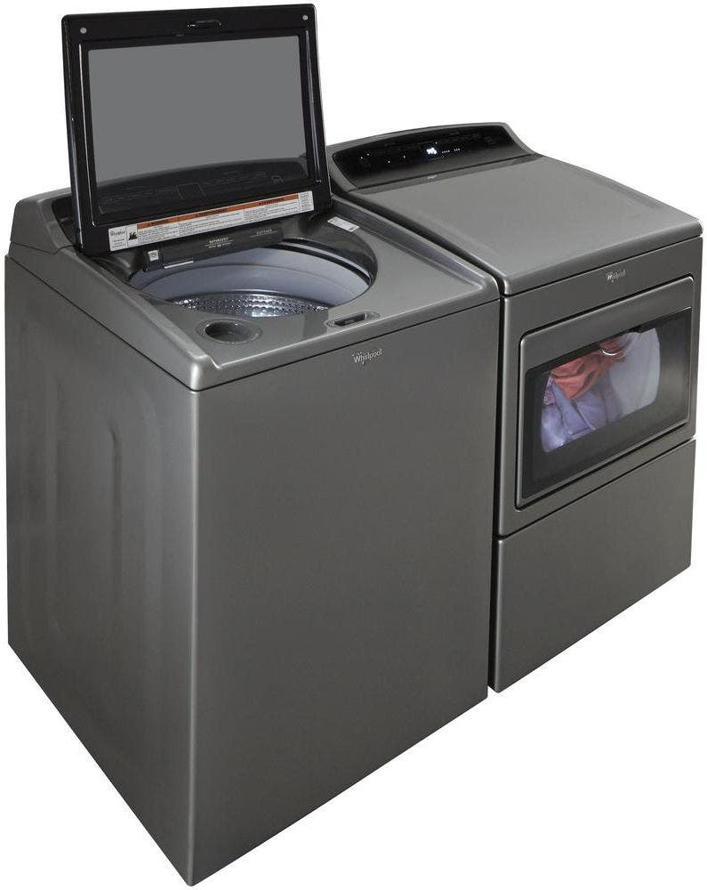 Whirlpool WED7500GC Chrome Shadow