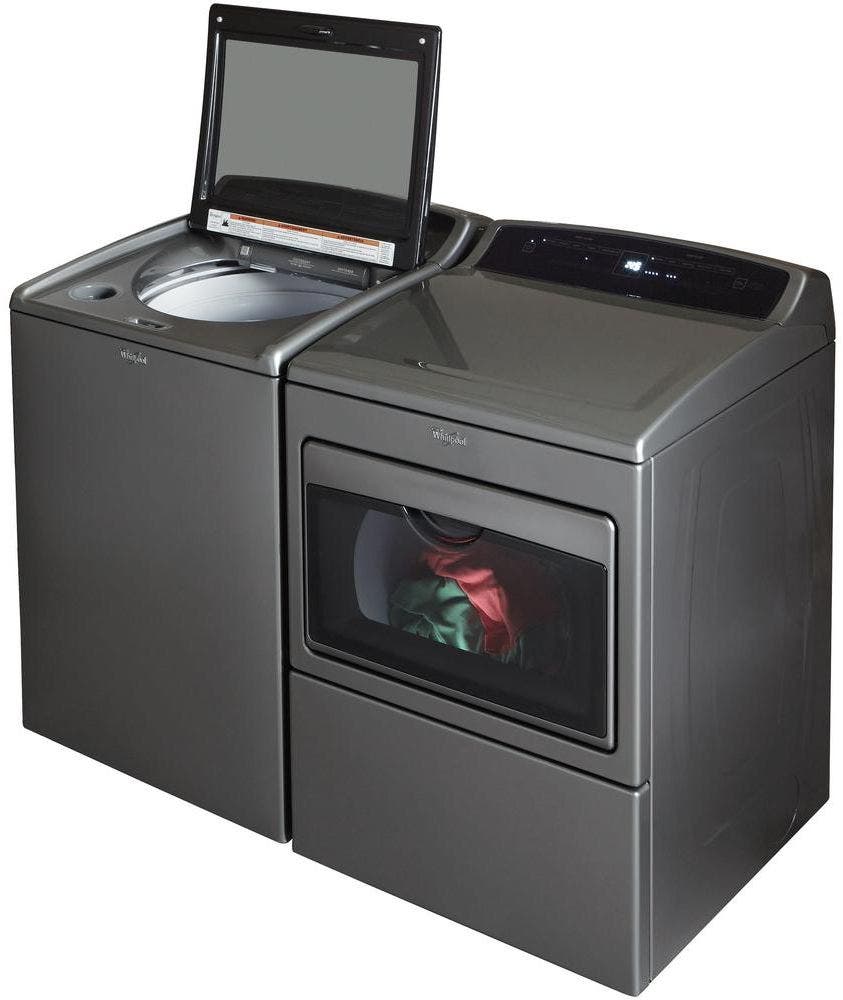 Whirlpool WED7500GC Chrome Shadow