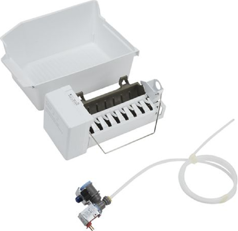 Whirlpool ECKMF95 Top Freezer Refrigerator Ice Maker Assembly White