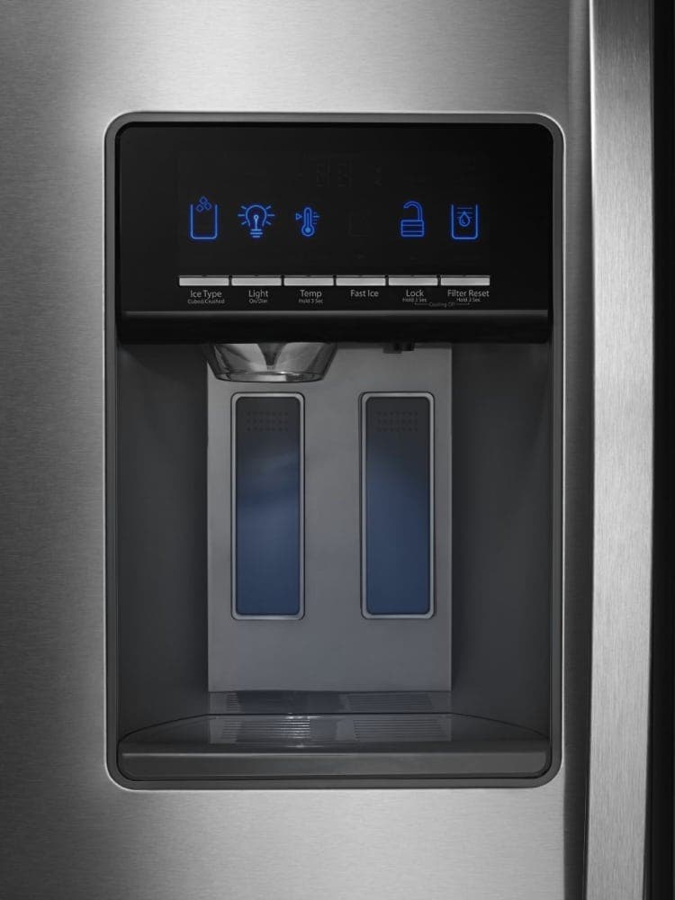 Whirlpool WRS586FIEM Monochromatic Stainless Steel