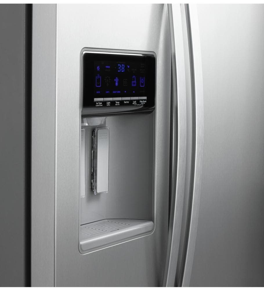 Whirlpool WRS586FIEM Monochromatic Stainless Steel