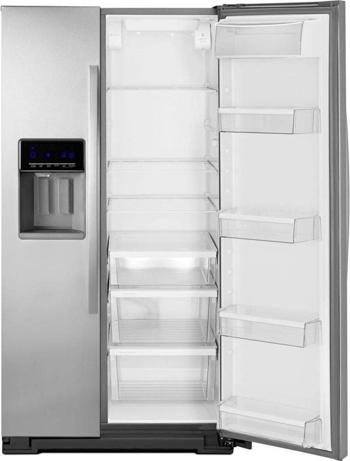 Whirlpool WRS586FIEM Monochromatic Stainless Steel