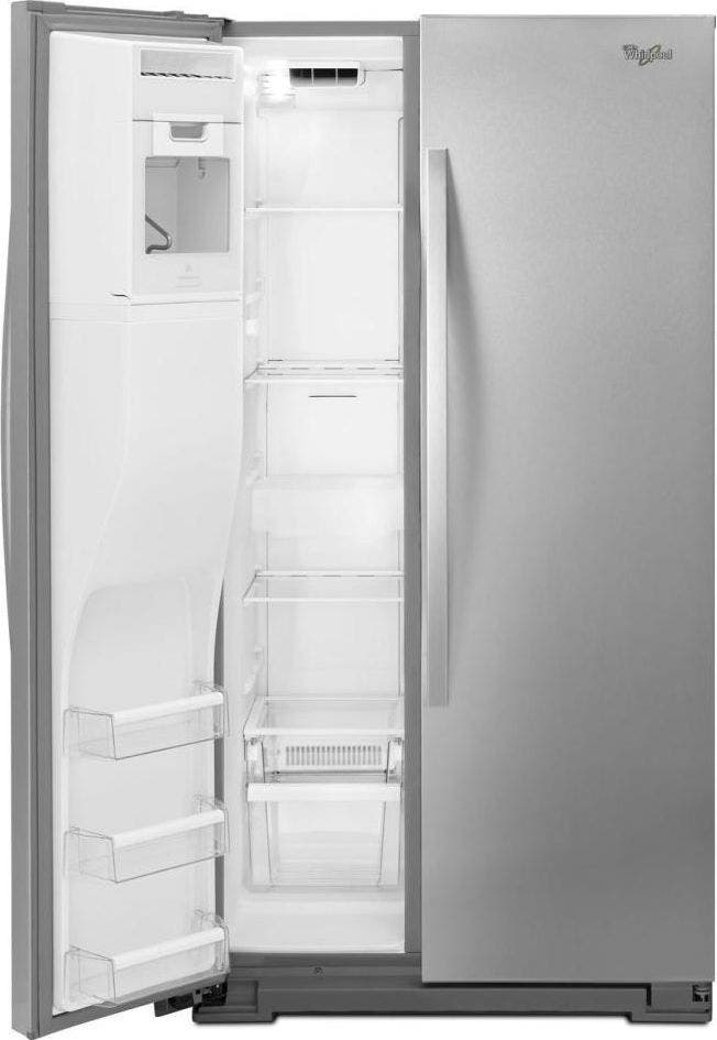 Whirlpool WRS586FIEM Monochromatic Stainless Steel