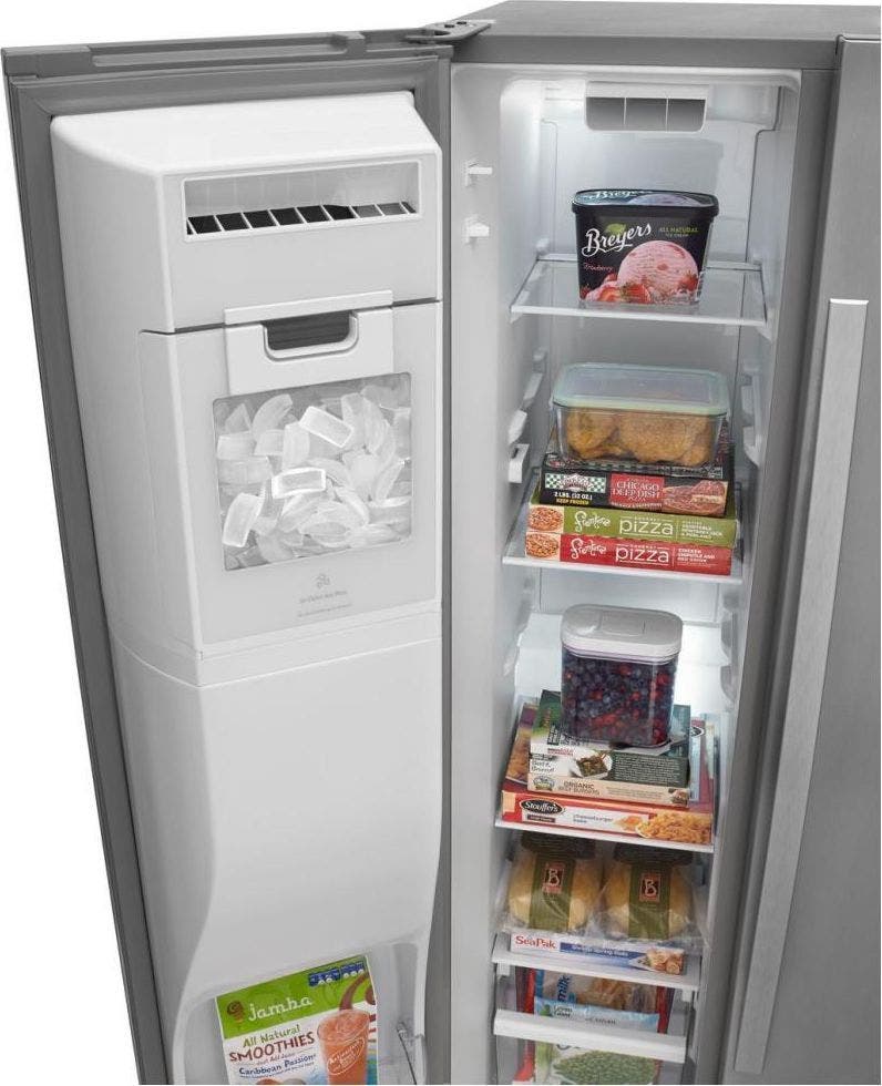 Whirlpool WRS586FIEM Monochromatic Stainless Steel