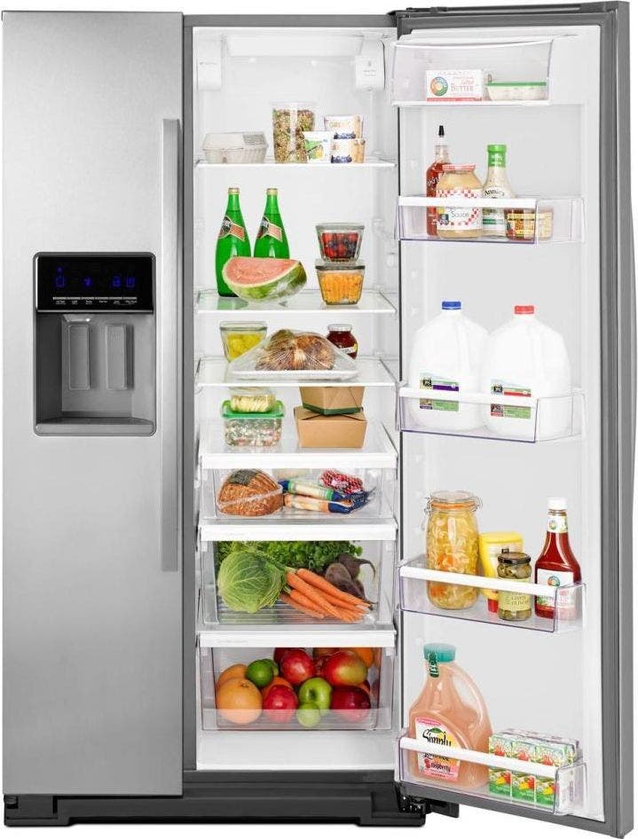 Whirlpool WRS586FIEM Monochromatic Stainless Steel