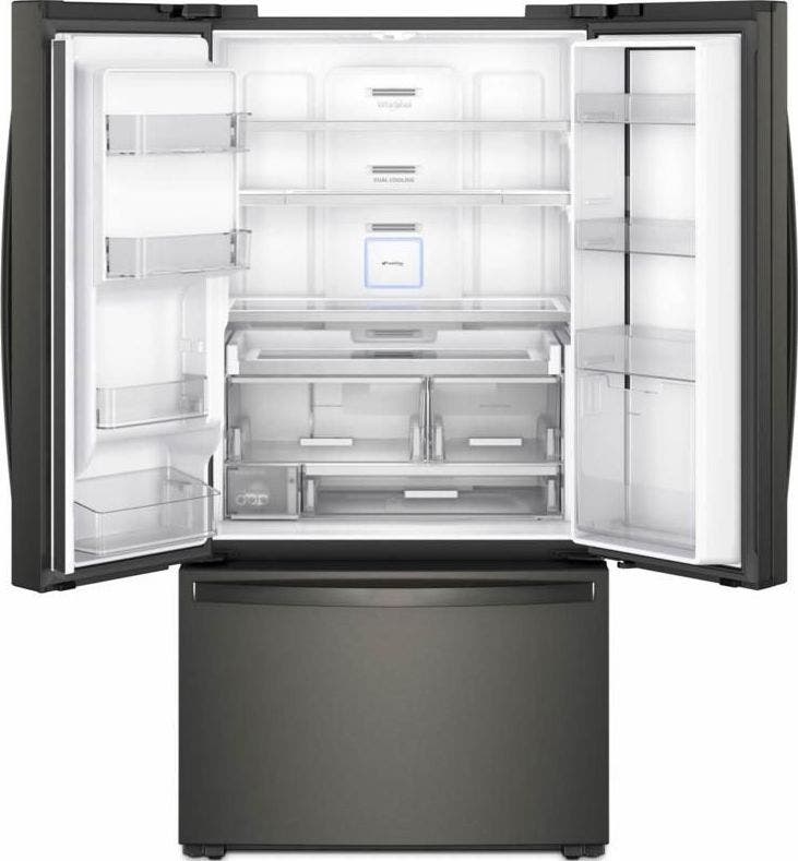 Whirlpool WRF974CIHV Black Stainless Steel