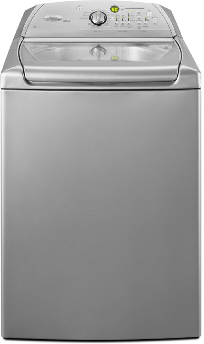 Whirlpool WTW6800WL 28 Inch Top Loader Washer Silver | Plesser's