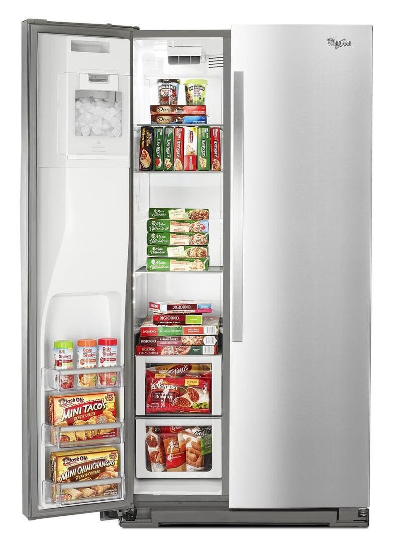 Whirlpool WRS970CIDM Monochromatic Stainless Steel