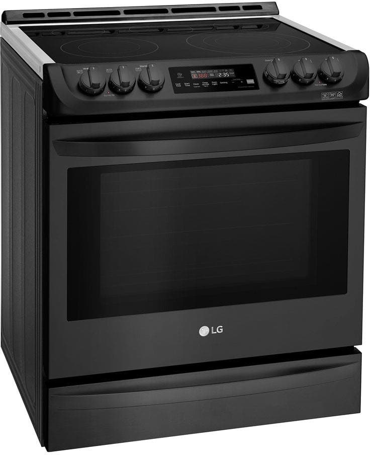 LG LSE4615BM Matte Black Stainless Steel