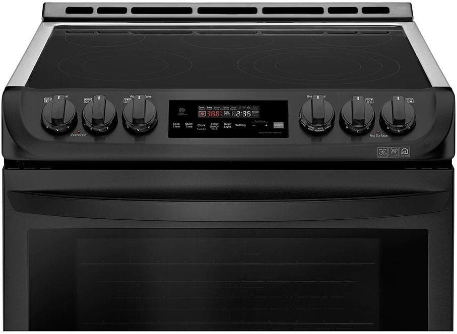 LG LSE4615BM Matte Black Stainless Steel