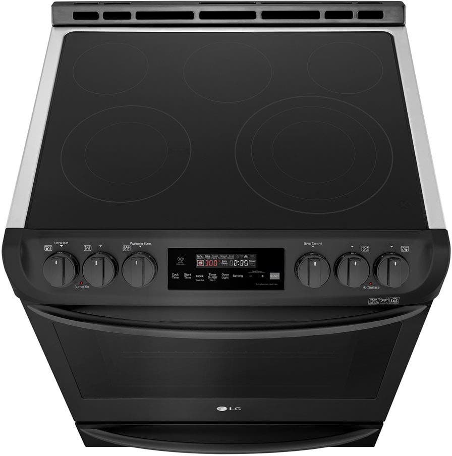 LG LSE4615BM Matte Black Stainless Steel