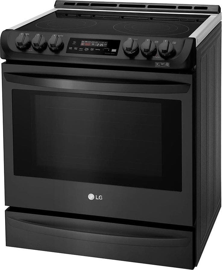 LG LSE4615BM Matte Black Stainless Steel