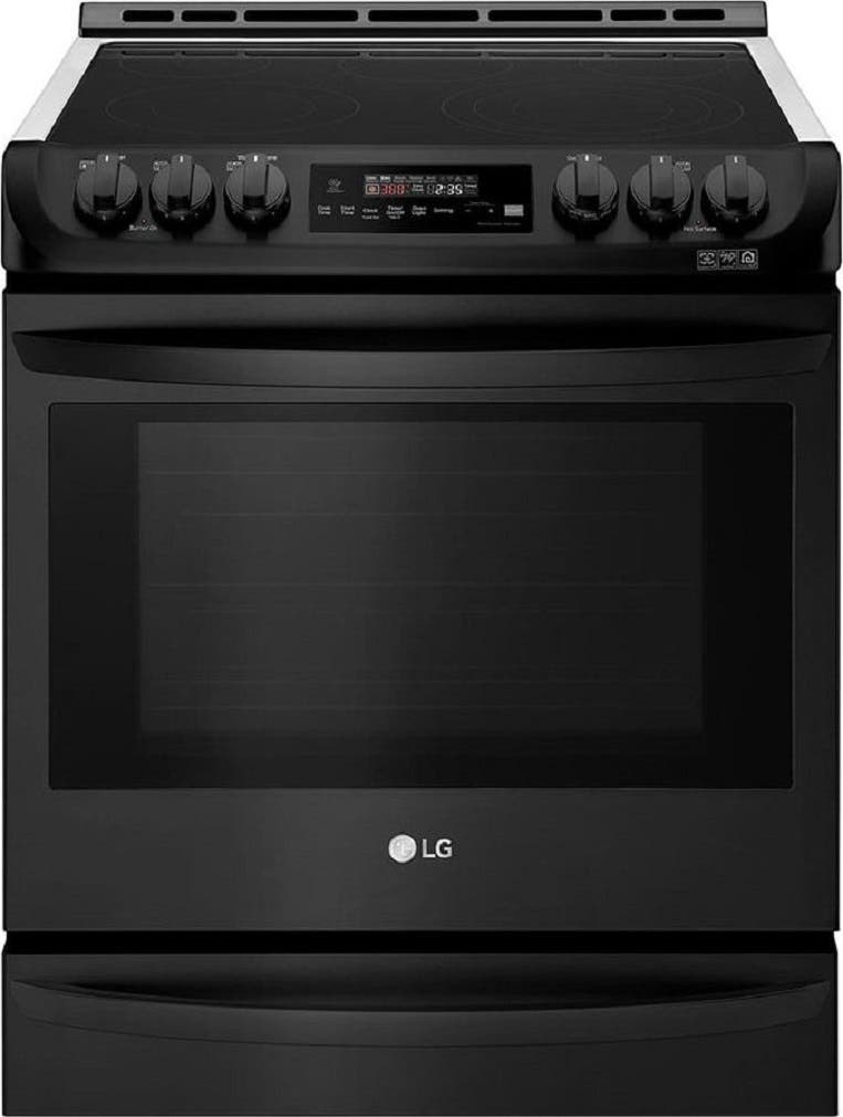 LG LSE4615BM Matte Black Stainless Steel