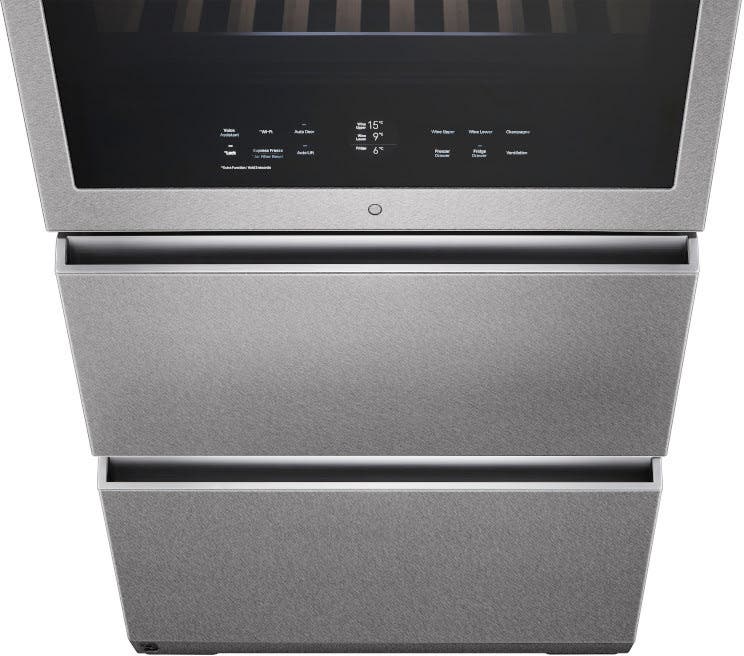 LG URETC1408N Textured Steel