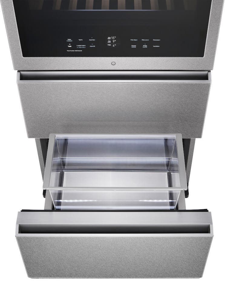 LG URETC1408N Textured Steel