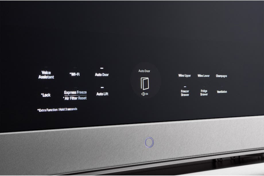 LG URETC1408N Textured Steel