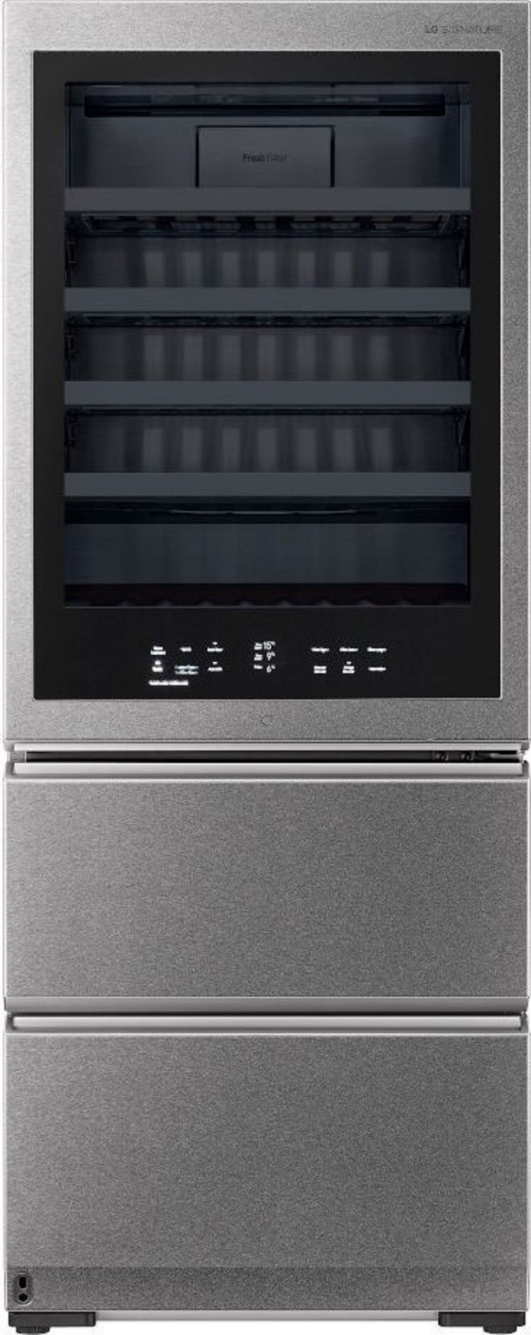 LG URETC1408N Textured Steel