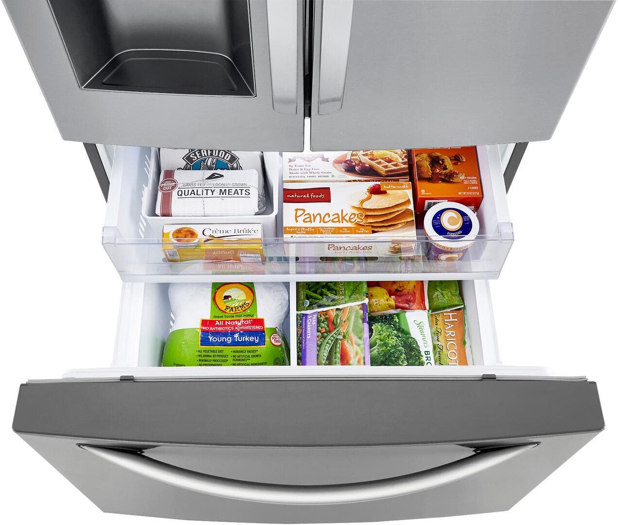 LG LRFDS2503S PrintProof Stainless Steel