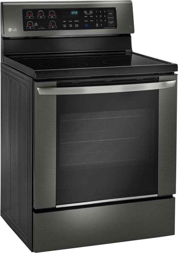 LG LRE3061BD Black Stainless Steel
