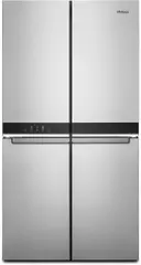 36 Inch Counter-Depth 4-Door French Door Refrigerator with 19.4 Cu. Ft. Capacity, Easy-Reach Shelves, Gallon Door Bins, Total Coverage Cooling, Ice Maker, ADA Compliant, and ENERGY STAR®