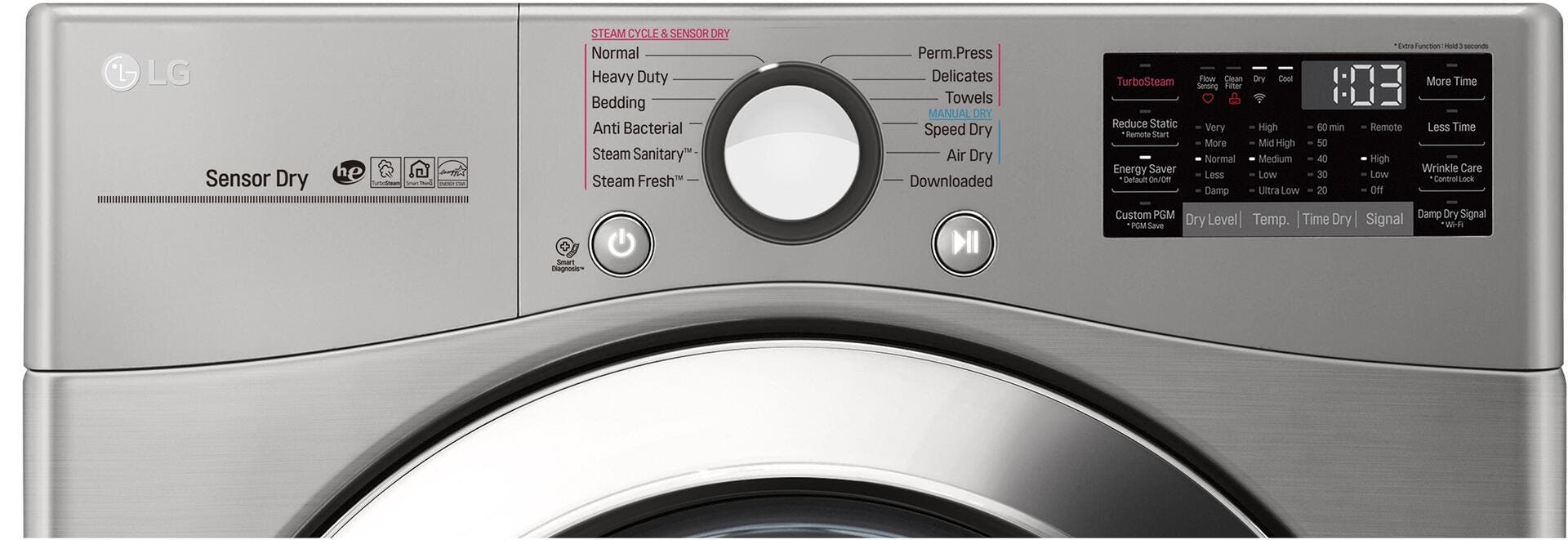 LG DLGX3701V Graphite Steel