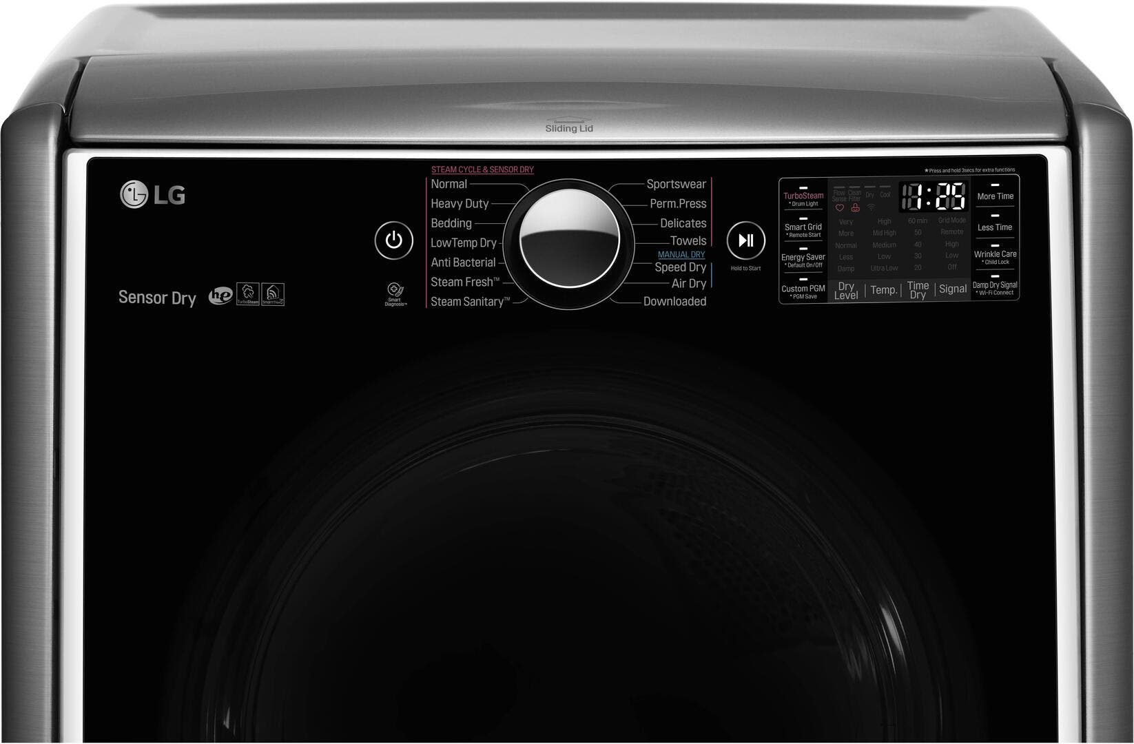 LG DLGX5001V Graphite Steel