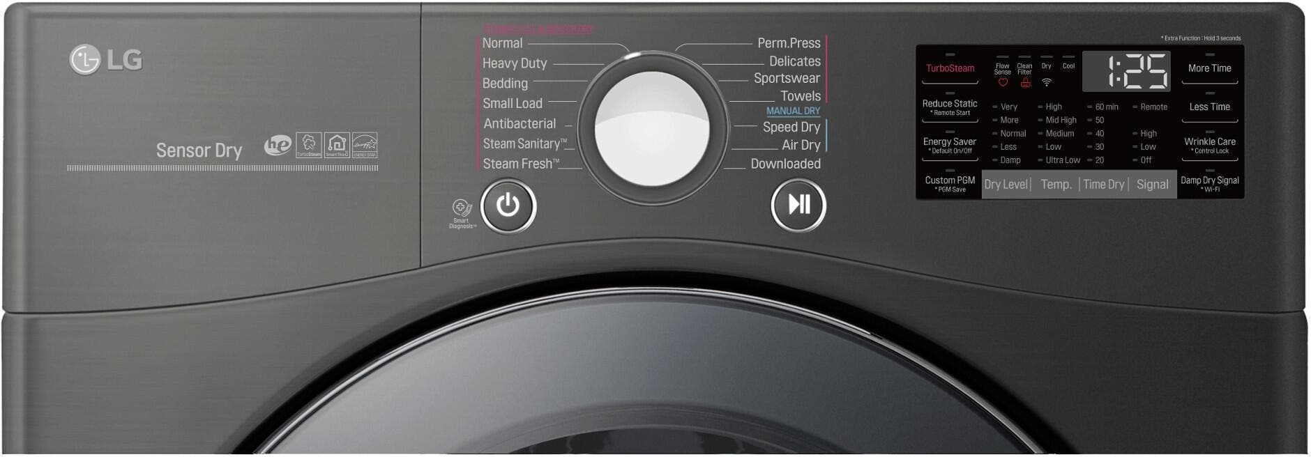 LG DLEX3900B Black Steel