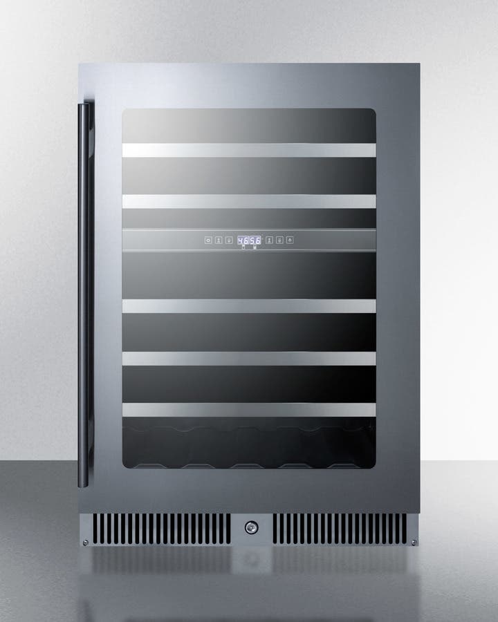 Summit CL244WC Stainless Steel and Black