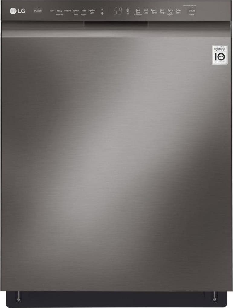 LG LDF5545BD PrintProof Black Stainless Steel
