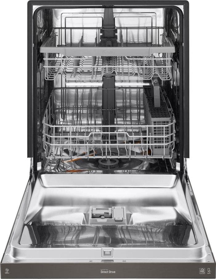 LG LDF5545BD PrintProof Black Stainless Steel