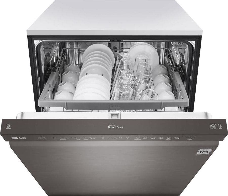 LG LDF5545BD PrintProof Black Stainless Steel