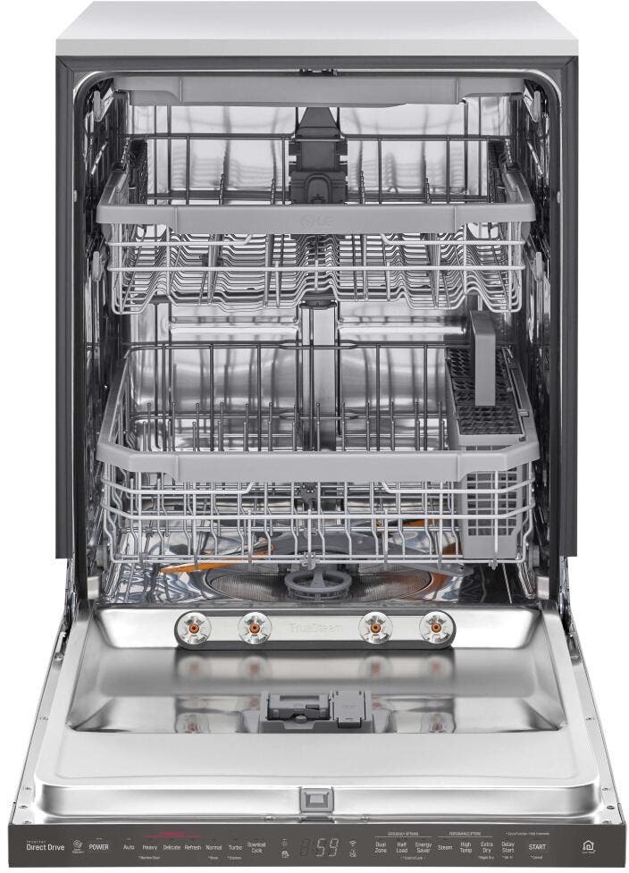 LG LDP6809BD Black Stainless Steel