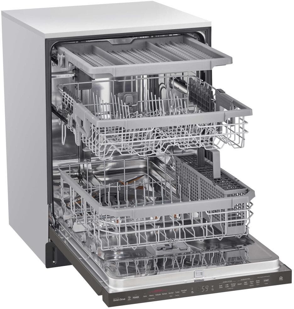 LG LDP6809BD Black Stainless Steel
