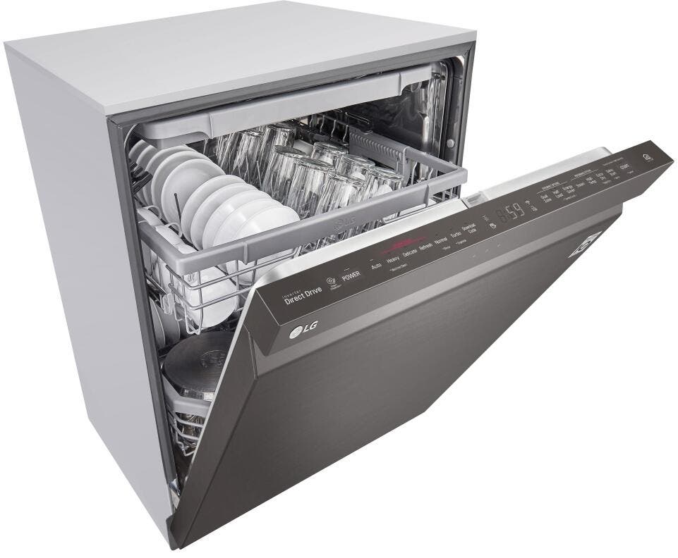 LG LDP6809BD Black Stainless Steel