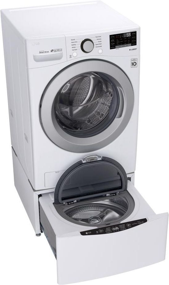 LG WM3500CW 27 Inch Front Load Washer with 6 Motion Technology White