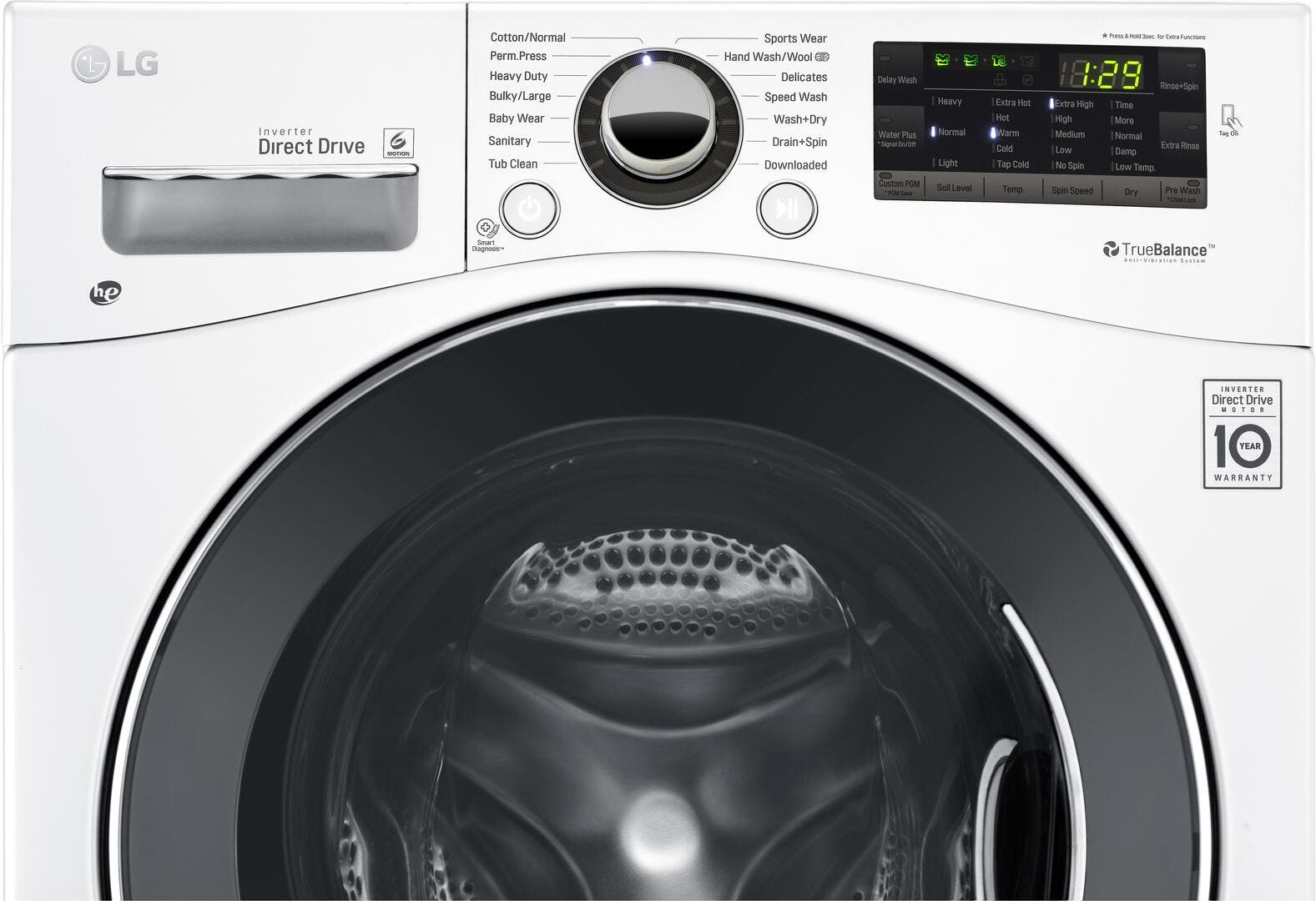 LG WM3488HW White