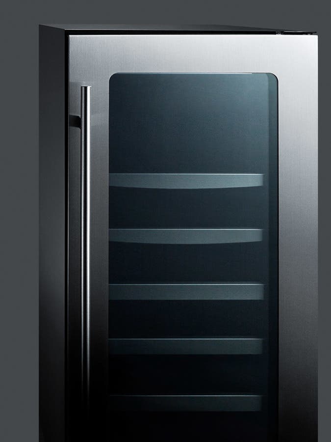 Summit CL151WBV Stainless Steel and Black