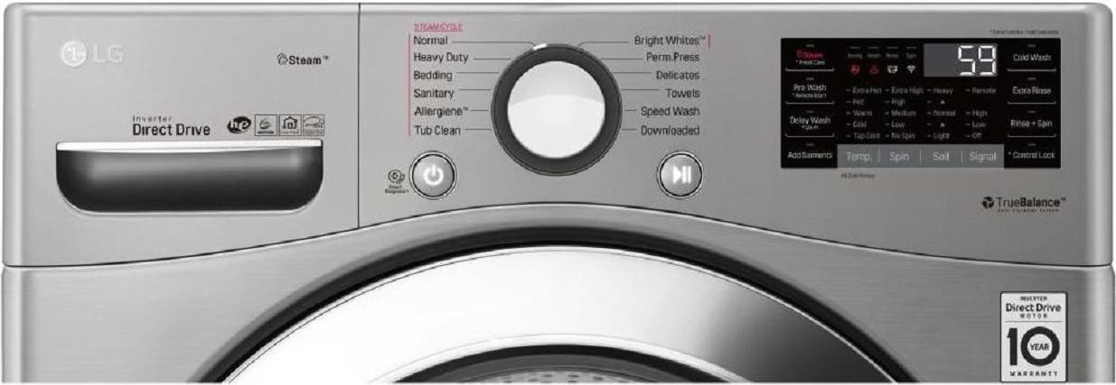 LG WM3700HVA Graphite Steel