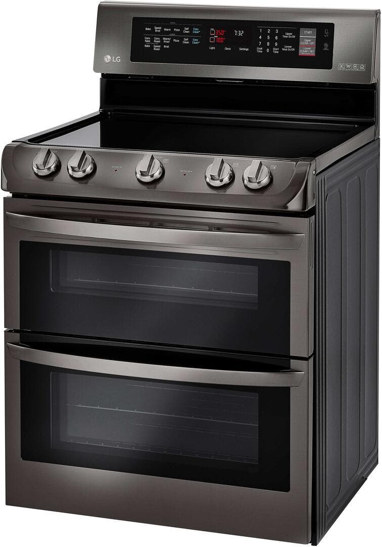 LG LDE4415BD Black Stainless Steel