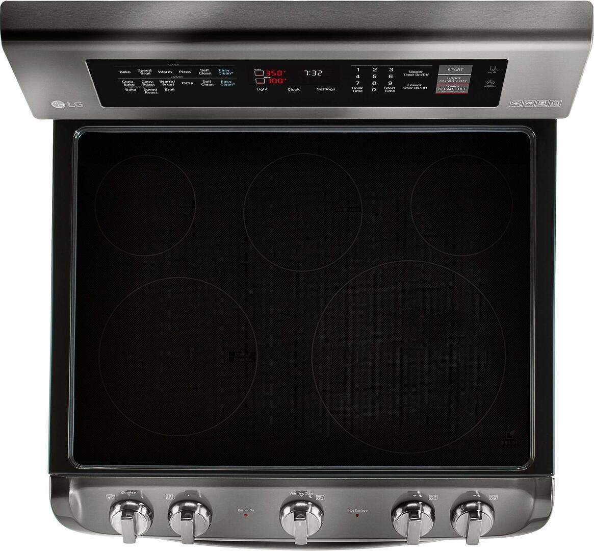 LG LDE4415BD Black Stainless Steel