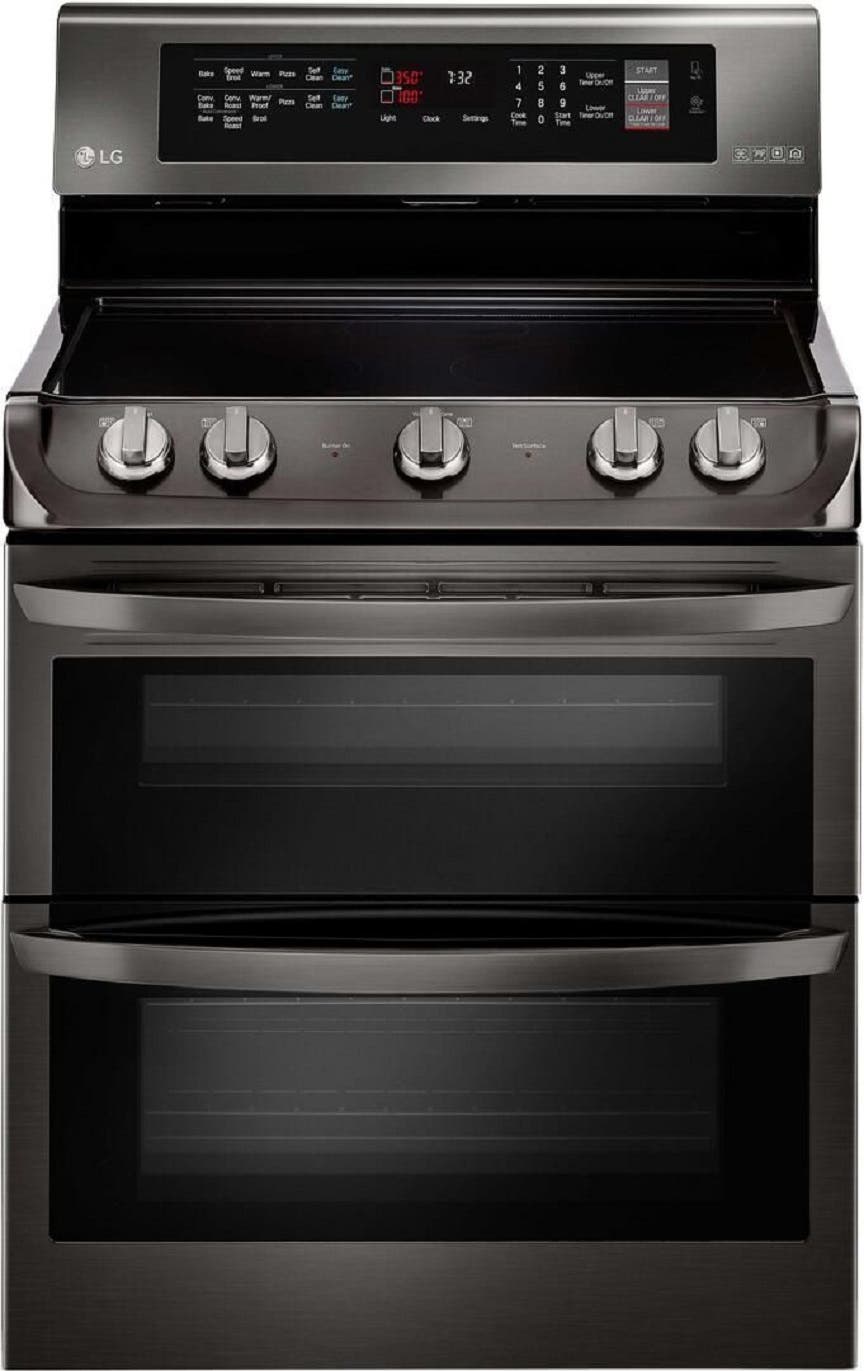 LG LDE4415BD Black Stainless Steel