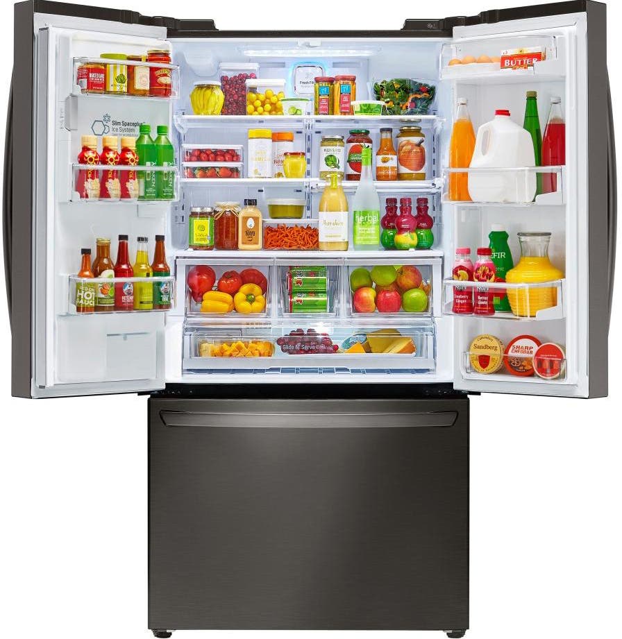 LG LFXC24726D PrintProof Black Stainless Steel