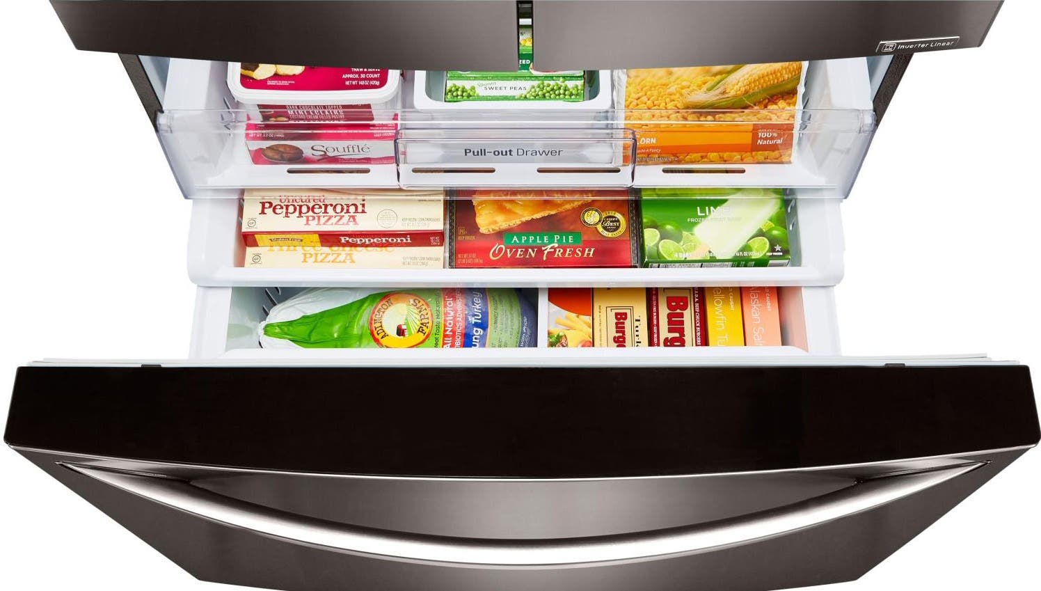 LG LFXC24726D PrintProof Black Stainless Steel