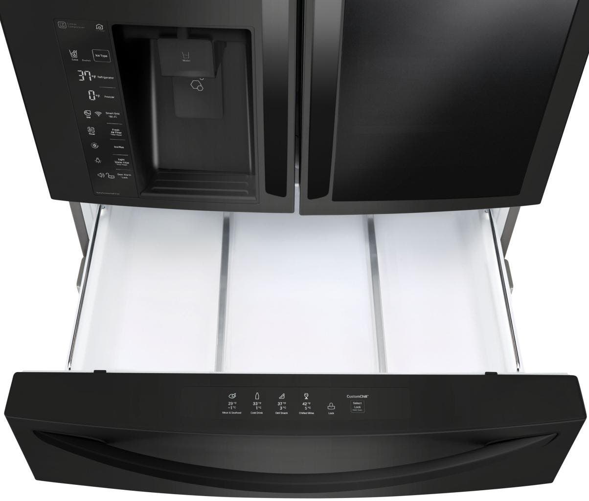 LG LMXC23796M Matte Black Stainless Steel