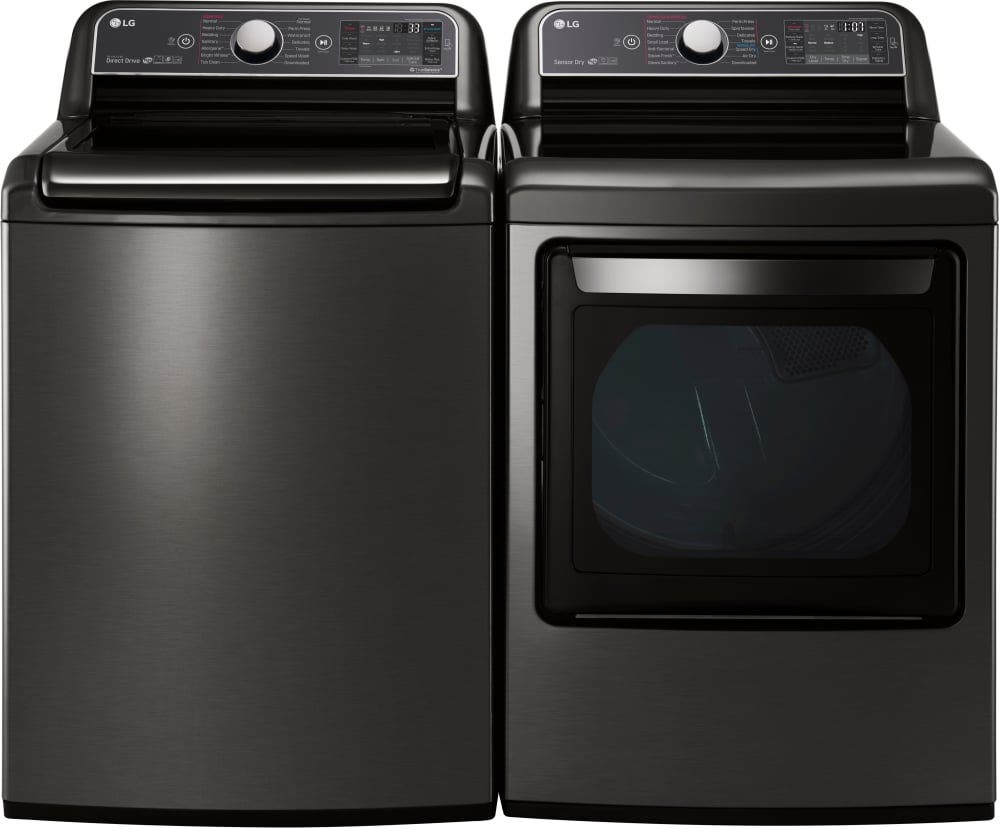 LG DLGX7601KE Black Stainless Steel