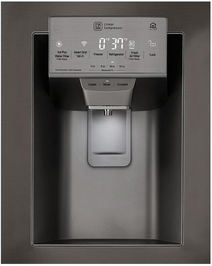 LG LRFXC2406D PrintProof Black Stainless Steel