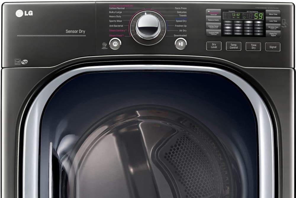 LG DLEX4370K Black Stainless Steel