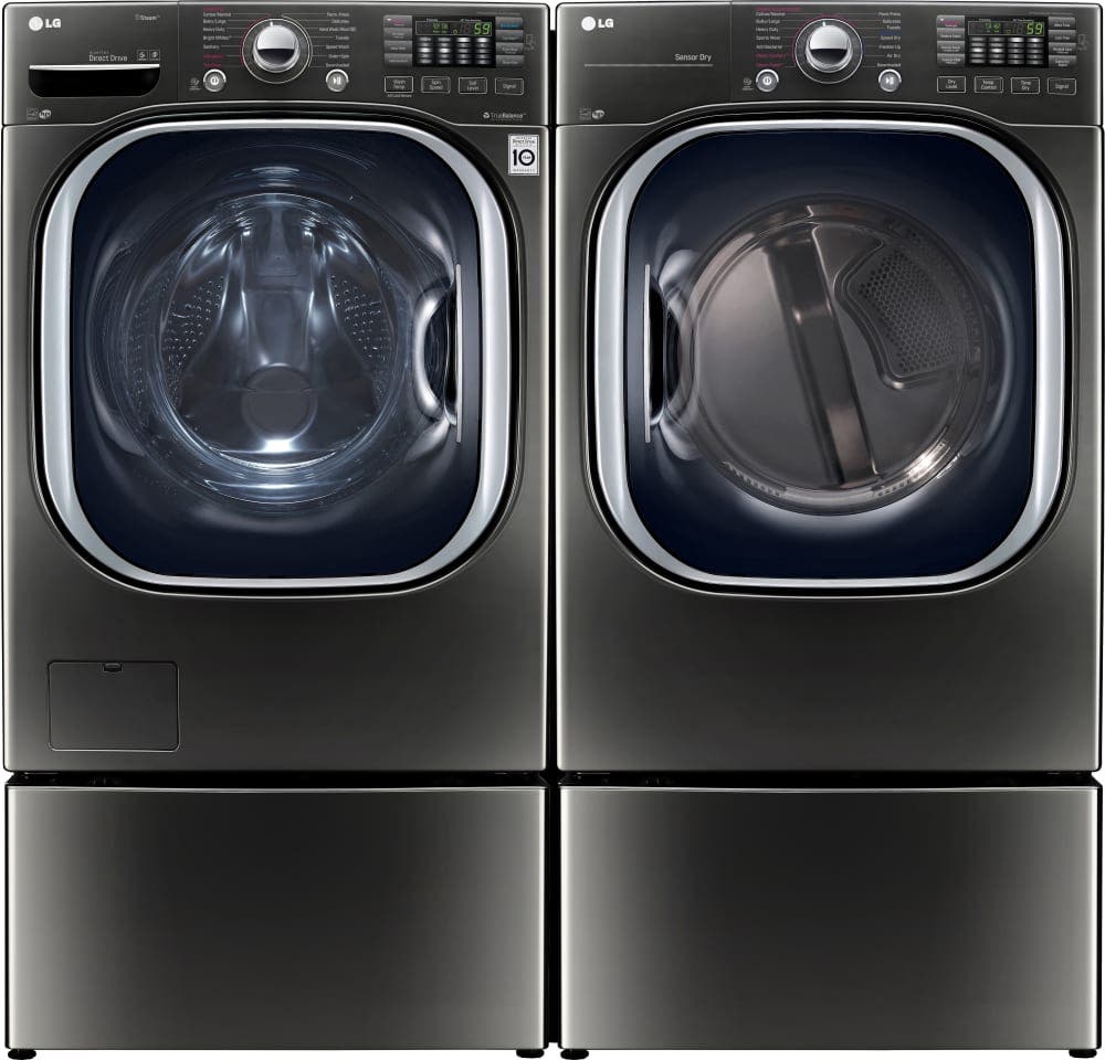 LG DLEX4370K Black Stainless Steel