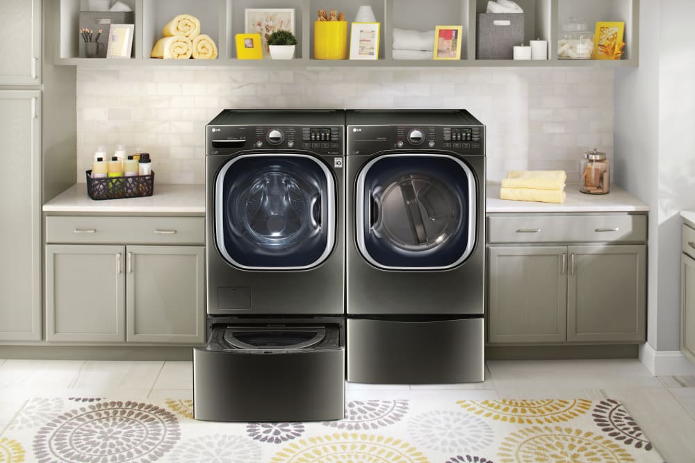 LG DLEX4370K Black Stainless Steel