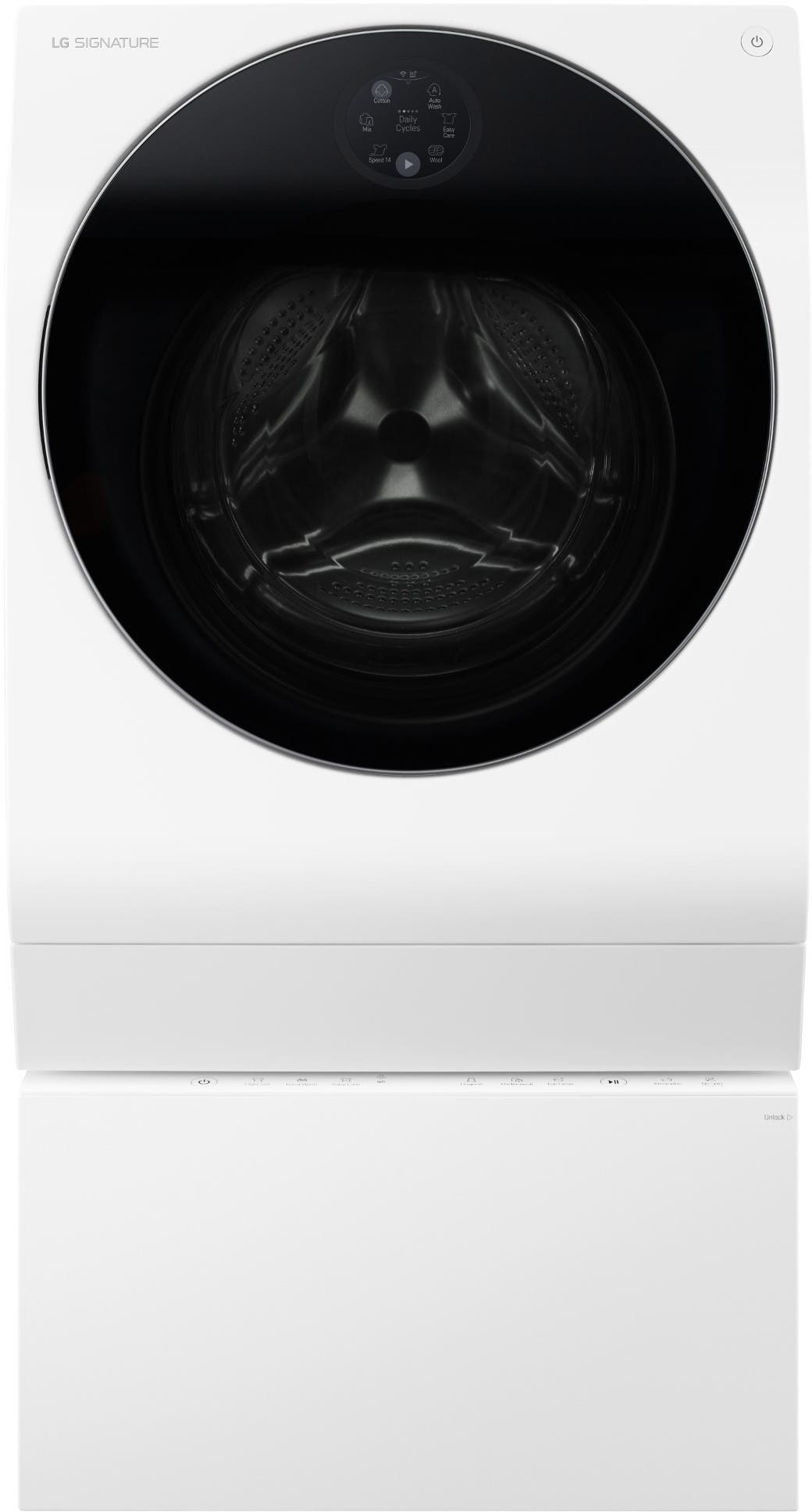 LG LUWM101HWA White